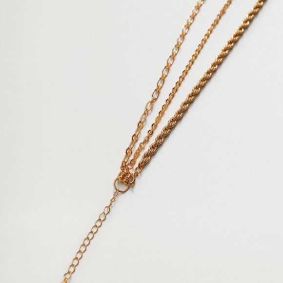 Mango Mixed Chain Necklace - Picture 2 of 2